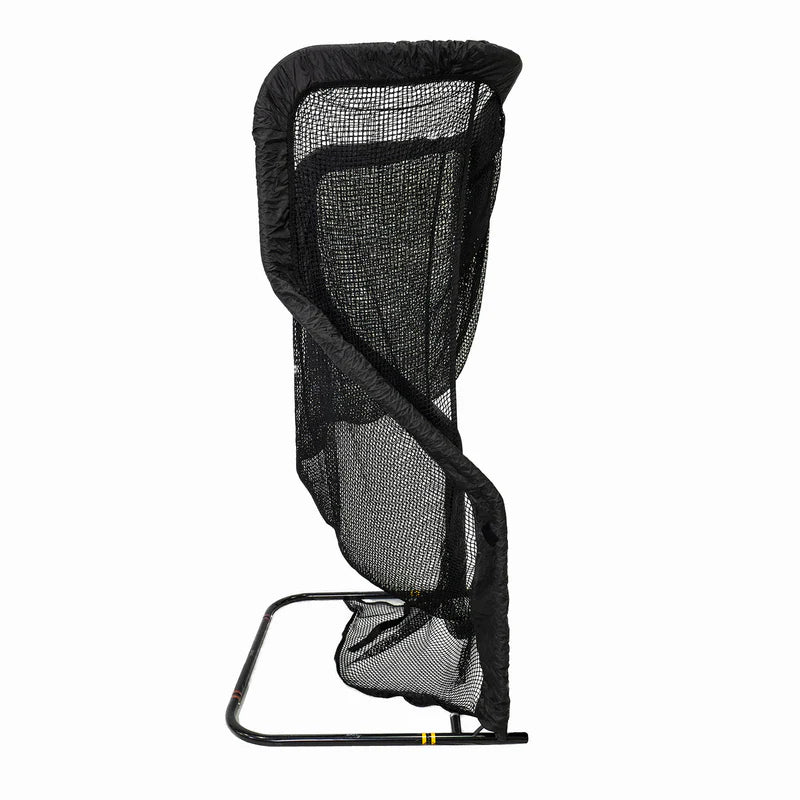 Side view of the Net Return Extra Point Kicking Net – portable football training net with automatic ball return for kickers, punters, and long snappers